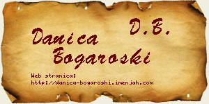 Danica Bogaroški vizit kartica